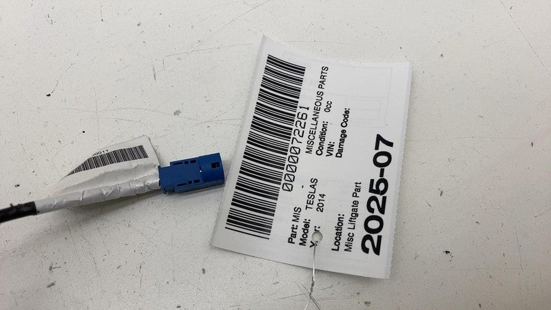 ⭕ 12-15 Model S MS Rear View Backup Camera w/ Liftgate Trim Molding 10