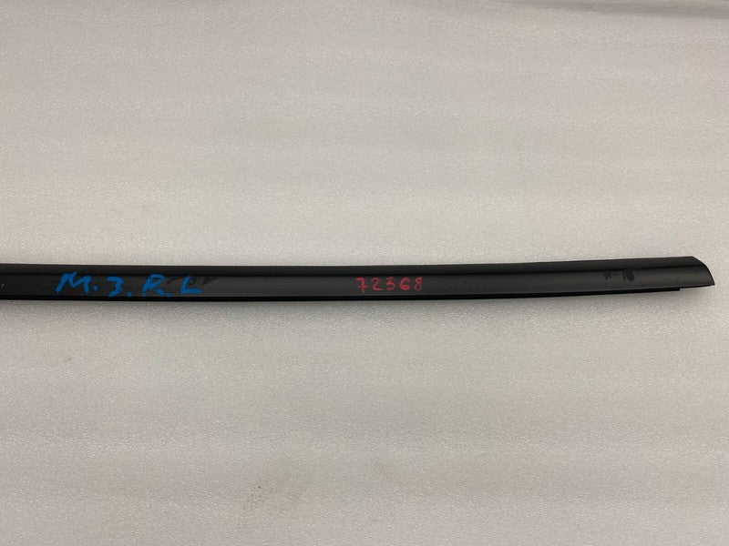 ⭕ 2020-2023 Tesla Model 3 Rear Driver Side Exterior Door Outer Belt Black Left