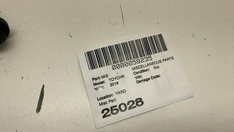 ⭕ 2019 Toyota C-HR SET Crash Impact Sensors SRS Assembly