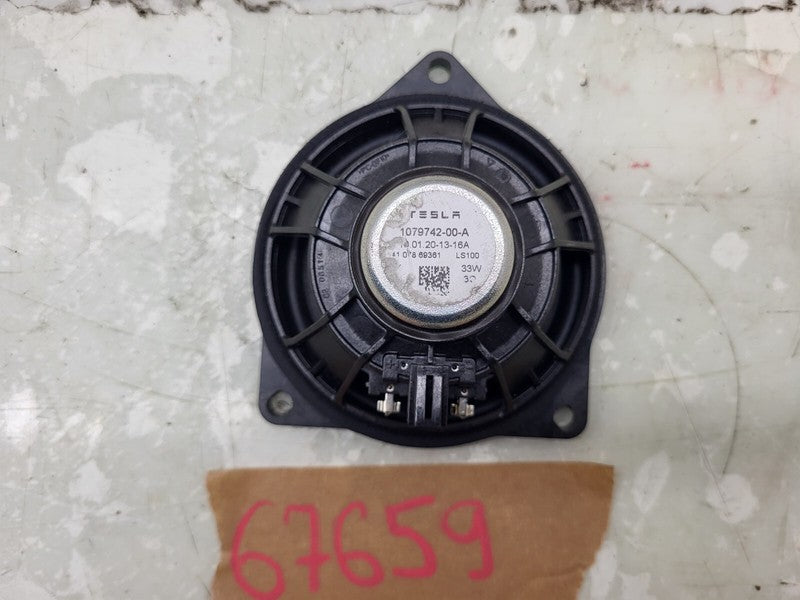 1079742 00 A ⭕ 2021-2024 Tesla Model S MS Audio System Speaker Full Range 100MM 1079742-00-A