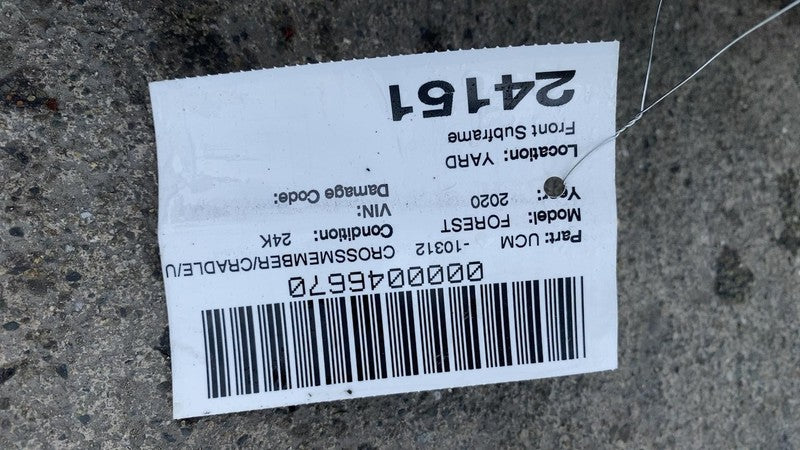 2019-2024 Subaru Forester Front Subframe Cradle Crossmember with Stabilizer Bar