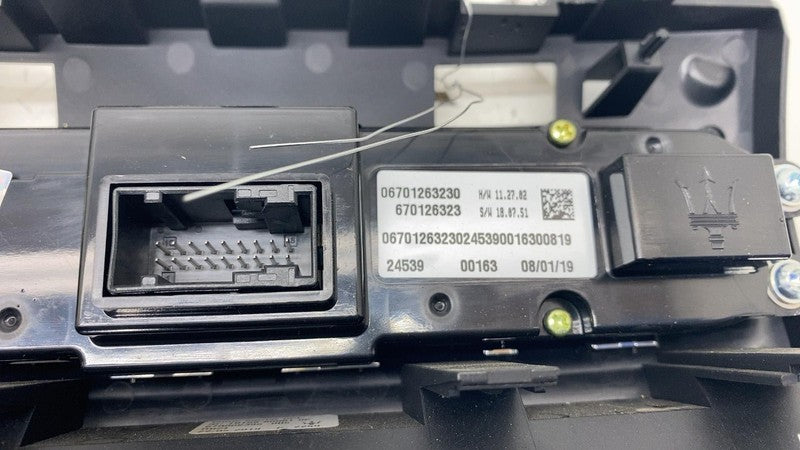 ⭕ 2017-2020 Maserati Ghibli HVAC Dash Heater Climate Control Switch 06