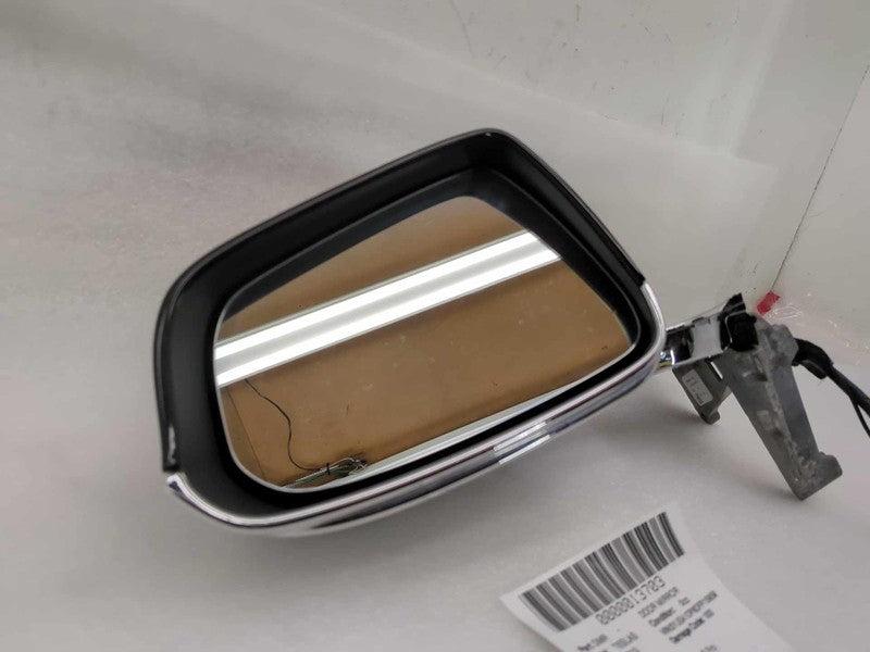 ⭕12-15 Tesla Model S Left Exterior Rear View Door Mirror Black PBSB 60