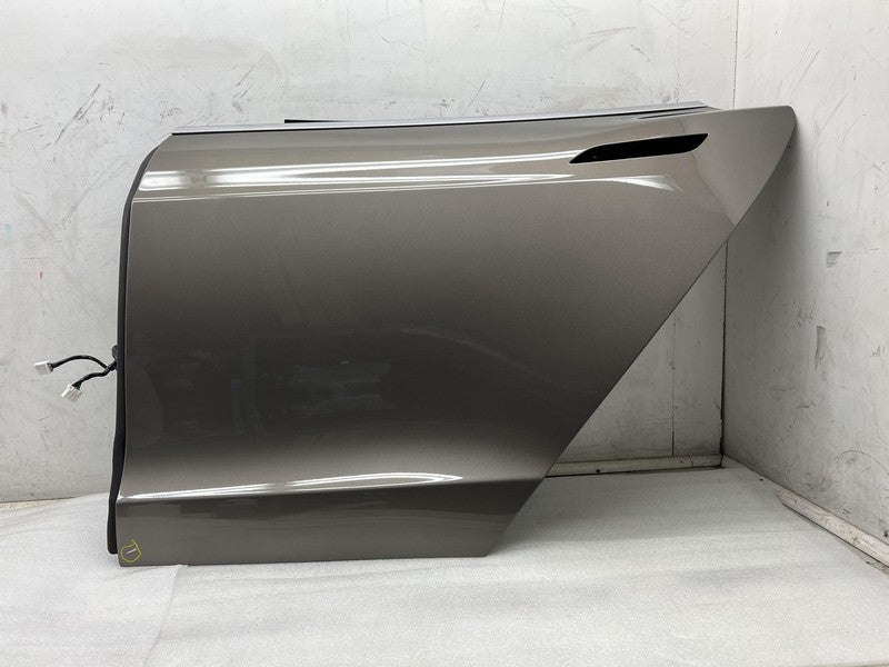 ⭕ 12-15 Tesla Model S Rear Driver Side Door Shell Panel Left Assy Beig