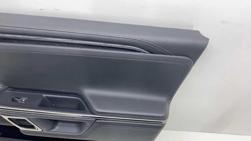 PT00001155 ⭕ 2022-2024 Rivian R1T R1S Front Right Door Trim Panel Black Mountain PT00001155