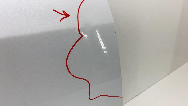 ⭕ 2017-2020 Tesla Model 3 Front Passenger Side Door Shell Panel Right 