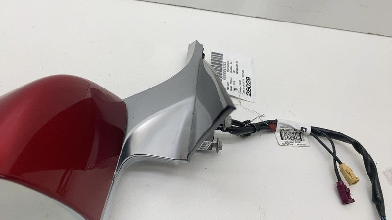 ⭕ 17-20 Model 3 Driver Side Exterior Rear View Door Mirror Left Red PP