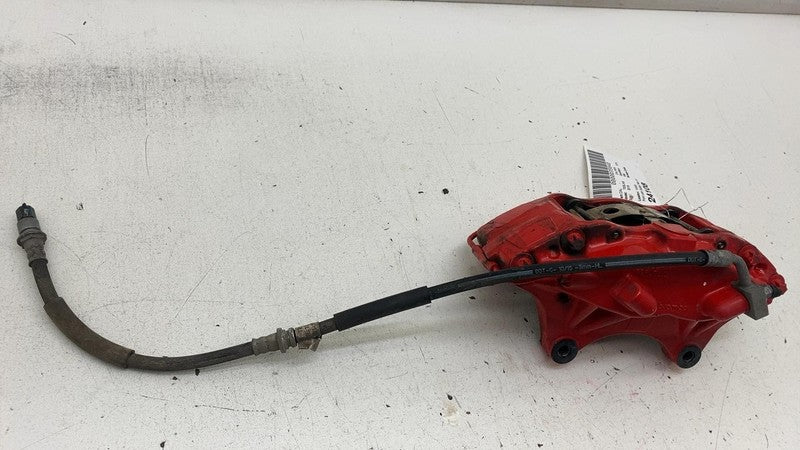 ⭕ 2016-2020 Tesla Model X Front Driver Side Caliper Red w/ Brake Hose 