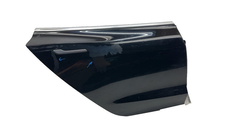 ⭕ 2017-2020 Tesla Model 3 Rear Passenger Side Door Shell Panel Right Black PBSB