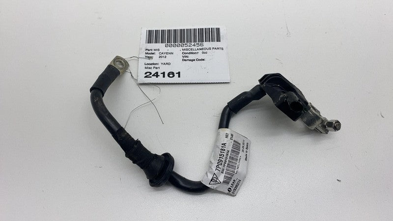 7P0915181A 2011-2018 Porsche Cayenne S Negative Ground Battery Cable Harness 7P0915181A OEM
