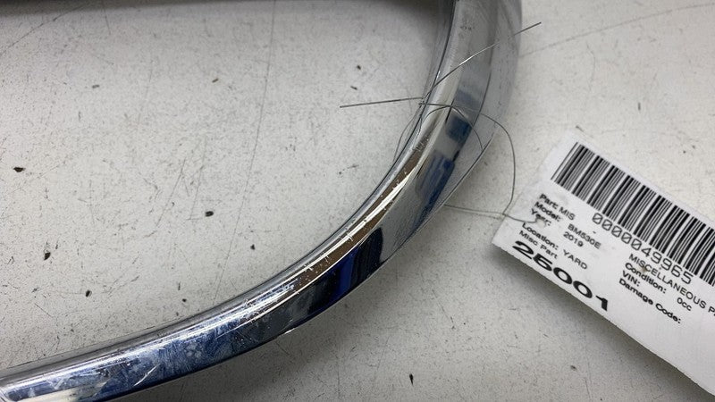 2018 2019 2020 BMW 530e G30 Front Driver Side Bumper Grille Chrome Bezel Left LH