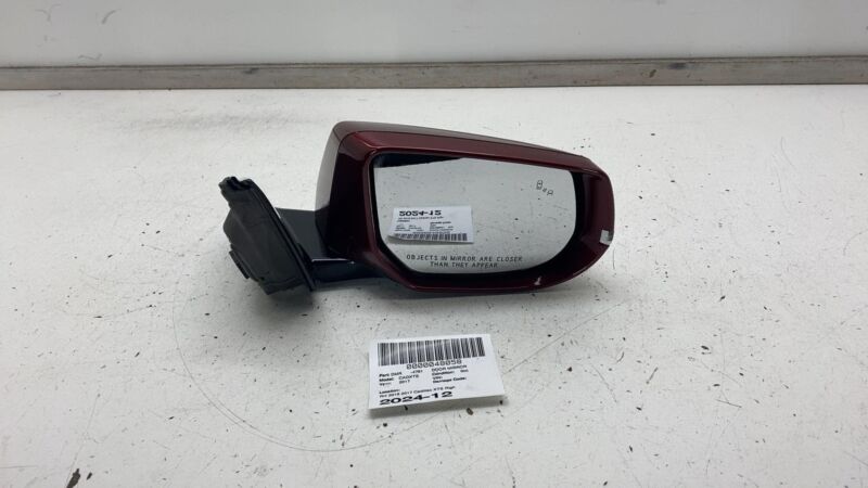 2016-2017 Cadillac XTS Passenger Side Door Mirror w/ Puddle Lamp & Camera Right