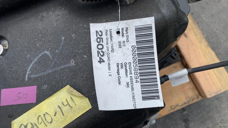 ⭕ 22-23 Rivian R1T R1S Electric Engine Rear Drive Unit Quad Motor PT00