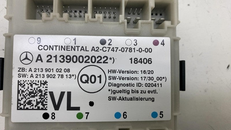 A 205 900 65 37 ⭕ 2016-2023 Mercedes W205 C300 C350E C63 Front Left Side Door Module A2059006537