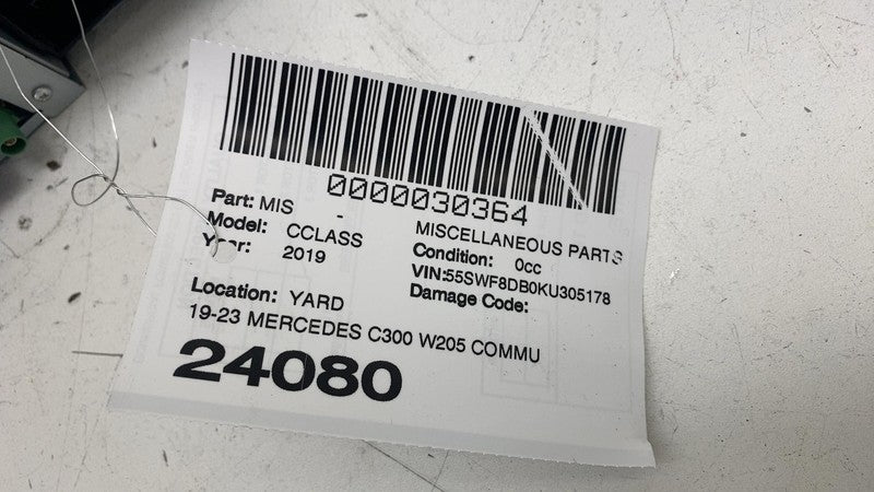 A 222 900 45 20 ⭕ 19-23 Mercedes C300 W205 Communication Module & Radio Receiver OEM A2229004520