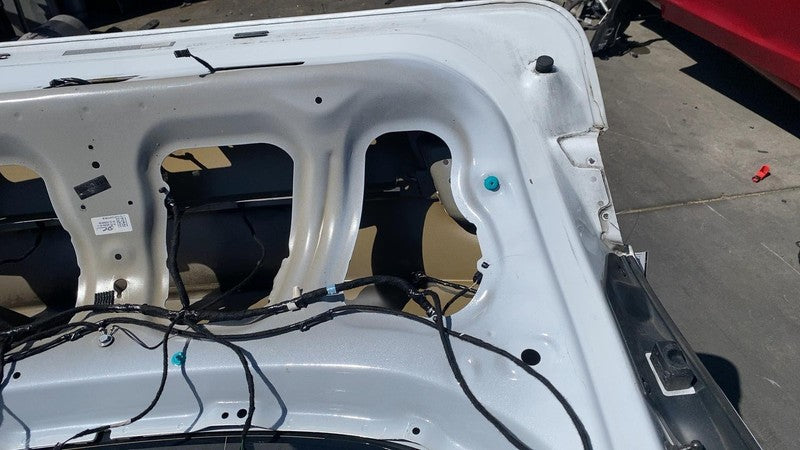 ⭕ 16-20 Model S MS Rear Tailgate Panel w/ Liftgate Glass White PPSW 60