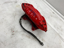 ⭕ 2016-2020 Tesla Model X Front Driver Side Caliper Red w/ Brake Hose Line Left