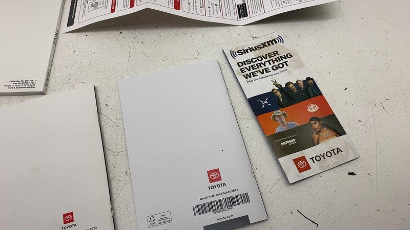 ⭕ 2023 Toyota Prius Owners Manual Booklet Book Set & Brochure