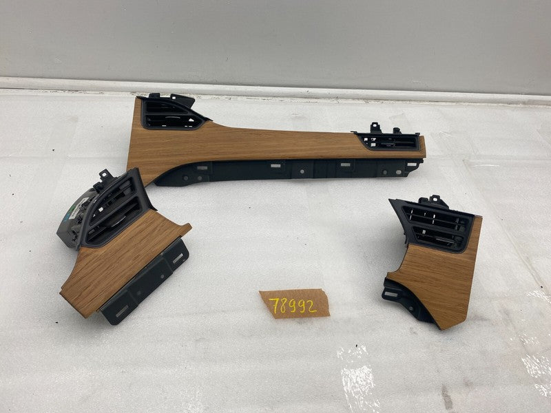 ⭕ 2012-2020 Tesla Model S SET of Dash A/C Air Vent Dashboard Trim Cove