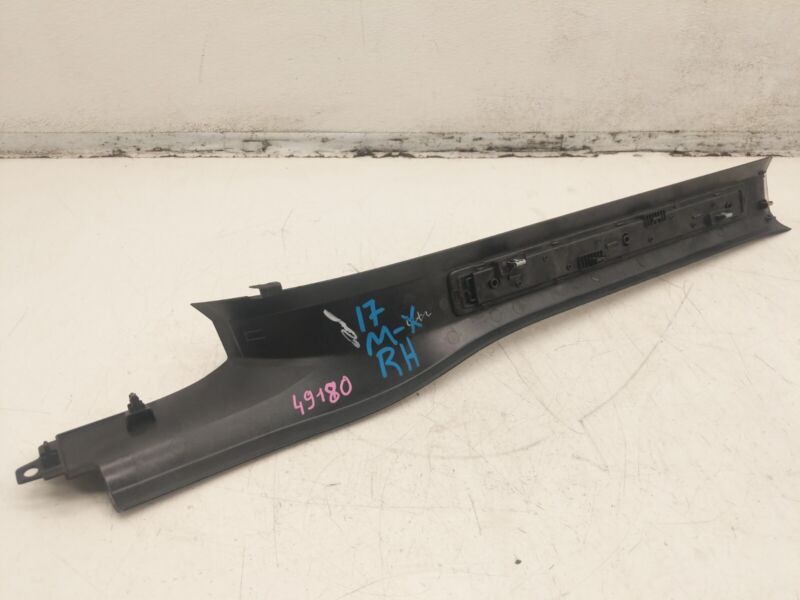 ⭕ 16-20 Tesla Model X Front Passenger Side Door Sill Trim Panel Right Assembly