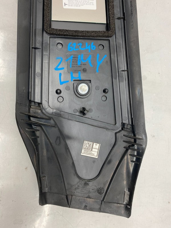 1494240 00 A ⭕ 20-23 Model Y Left Exterior B-Pillar Applique Trim w/ Camera LH 1506885-00-E