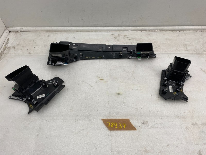 ⭕ 2012-2020 Tesla Model S SET of Dash A/C Air Vent Dashboard Trim Cove