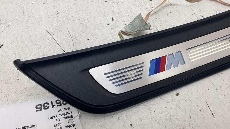⭕ 2017-2023 BMW 540i Rear Left  Door Sill Scuff Plate Trim Panel 51478