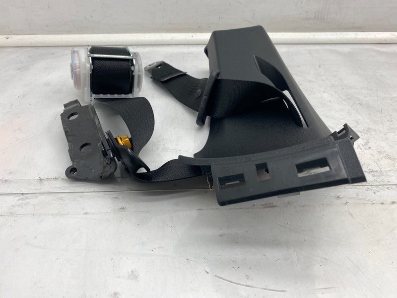 ⭕ 12-15 Model S Rear Right Seatbelt & Retractor + Mid C-Pillar Trim 10