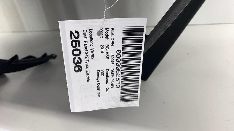 ⭕ 13-14 Mercedes-Benz B-Class W242 Front Dashboard Dash Panel Brown Assembly OEM