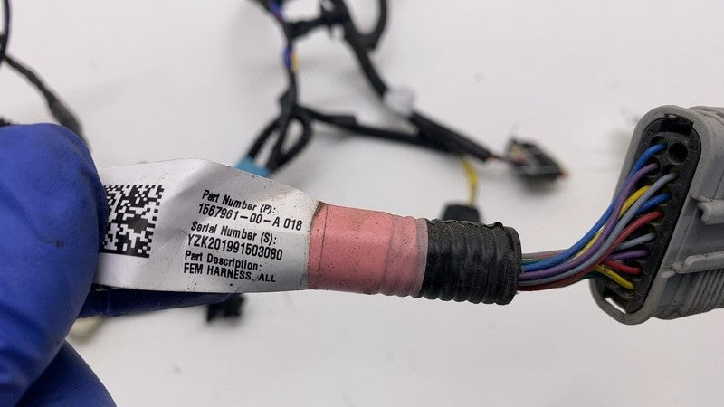 156796100A 2017-2023 Tesla Model 3 Front End Module Wiring Harness FEM Cable 1567961-00-A