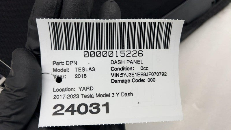 ⭕ 17-20 Model 3 Y Dashboard Instrument Panel Base & Premium Assembly 1