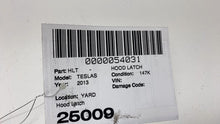 2012 2013 2014 2015 Tesla Model S Front Frunk Hood Lock Latch Secondary Release
