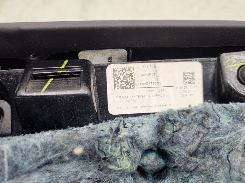 600613371L ⭕ 12-20 Tesla Model S Rear Left Interior Door Panel Trim Card Cover 6006133-71-L