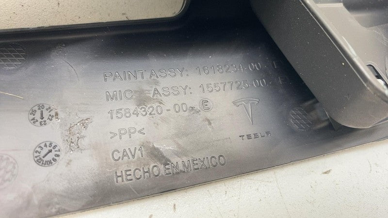 ⭕ 17-23 Model 3 Front Driver Side Seat Inner Trim Cover Panel Left 161