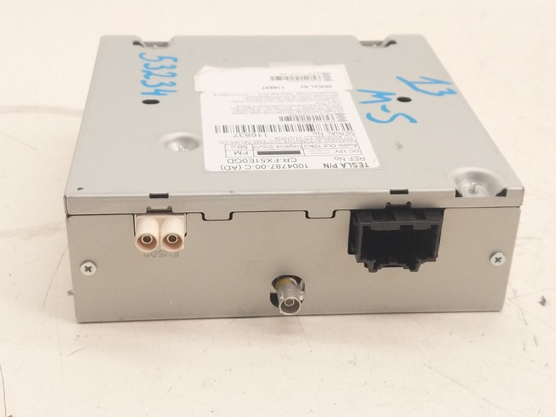 1004787 00 C ⭕ 12-15 Model S Infotainment Satellite Radio Receiver Tuner Module 1004787-00-C