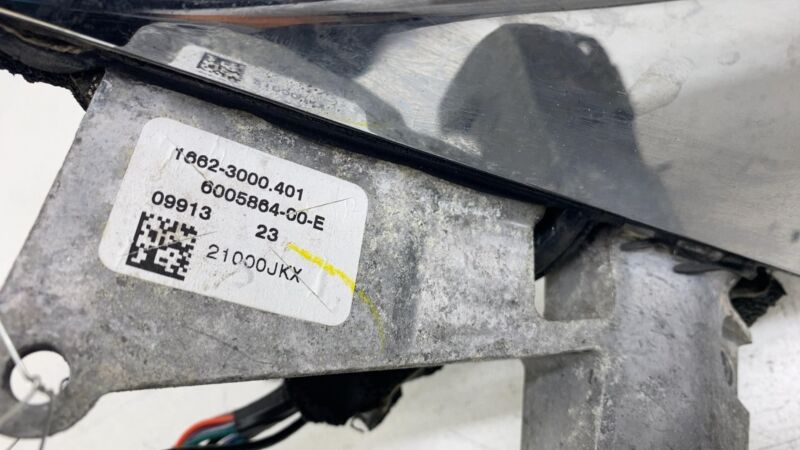 6005864-00-E 2012-2015 Tesla Model S Front Left Exterior Rear View Door Mirror Black - PBSB