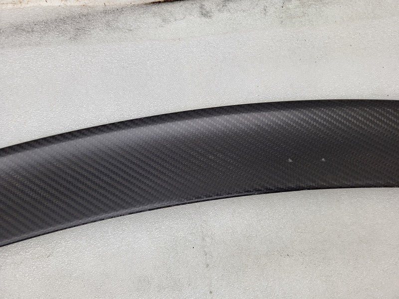 ⭕ 12-15 Tesla Model S Trunk Liftgate Lid Spoiler Wing Carbon Fiber 102
