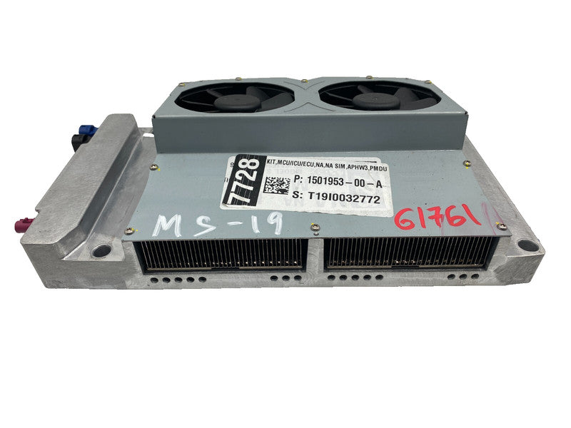 ⭕ 16-20 Model S MS Driver Assist Autopilot Control Computer ECU MCU 1501953-00-A