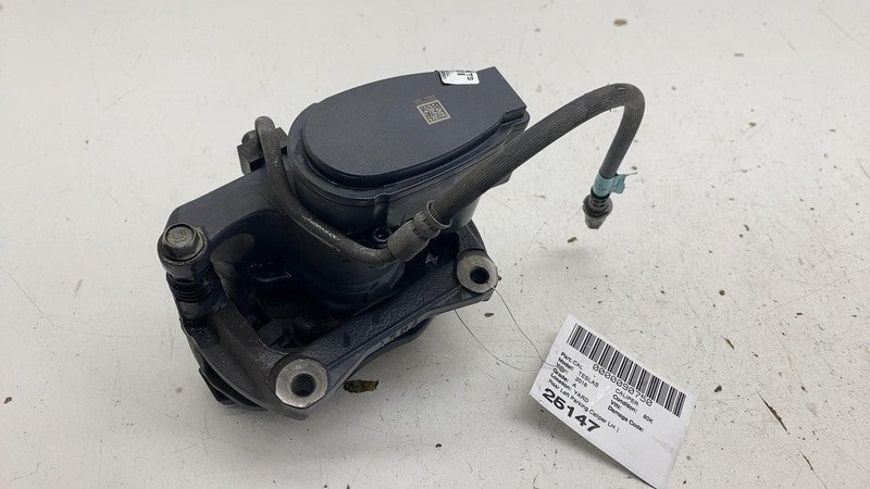 ⭕ 16-20 Model S MS Rear Driver Side Caliper w/ Brake Hose Line Left 10