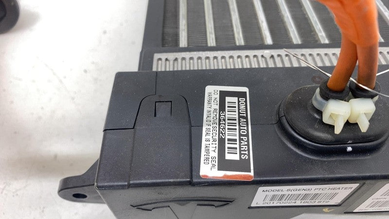 1060432-00-C ⭕16-20 Model X S Rear PTC Heater Core Electric Unit w/ Wire Harness 1060432-00-C