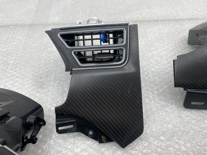 100782100D ⭕2012-2020 Tesla Model S MS SET of Dash A/C Air Vent Outlet Dashboard Trim Panel