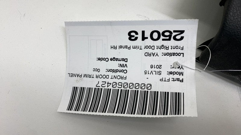 23474992 ⭕ 14-18 Silverado 1500 Front Passenger Side Door Panel Trim Cover Right 23474992