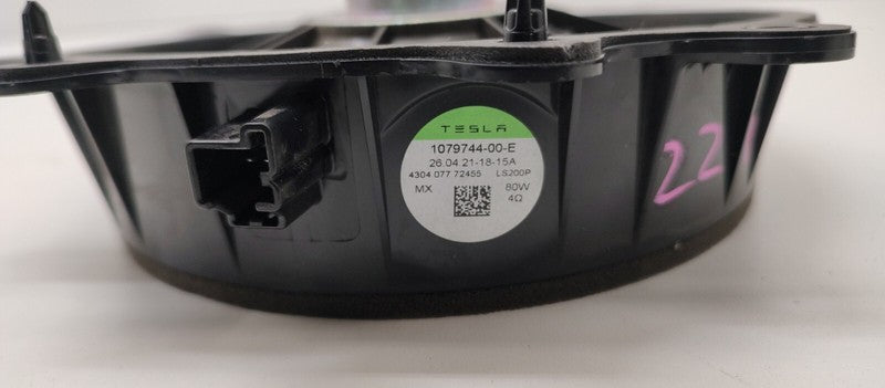 ⭕17-23 Tesla Model 3 Y Front Left & Right Door Audio Woofer Speaker 10