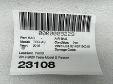 ⭕ 12-20 Model S Passenger Side Dash Instrument Panel Airbag Right 1118926-00-A