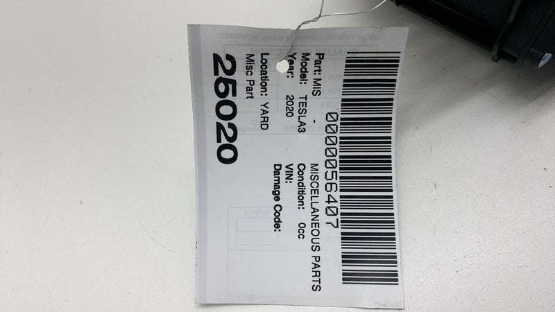 2017-2023 Tesla Model 3 Front Right 1st Row Seat Belt & Retractor 1081