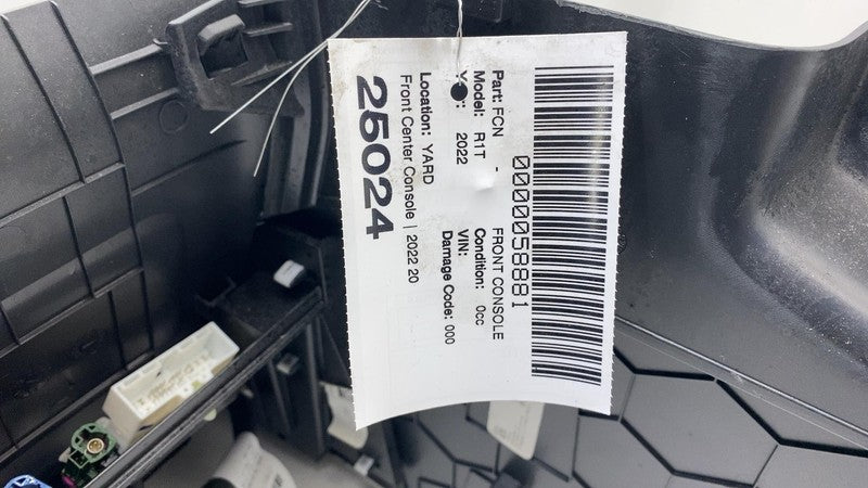 ⭕ 2022 2023 2024 Rivian R1T R1S Front Center Console Assembly OEM Black Mountain