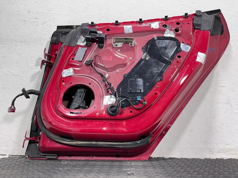 ⭕ 2016-2020 Tesla Model S MS Rear Passenger Side Door Shell Panel Right Red OEM