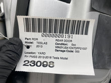 ⭕ 12-15 Model S Rear Passenger Side Door Shell Panel Right Silver 1030276-S0-B