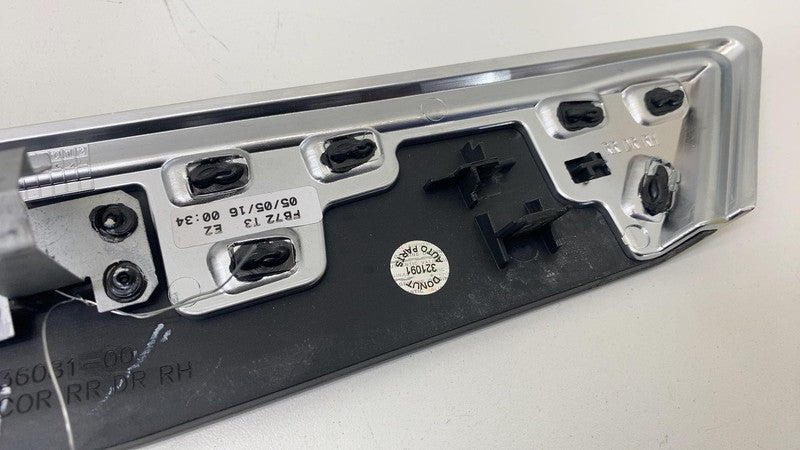 103608111A ⭕16-20 Model X Rear Right Door Trim Decor Molding Trim Carbon Matt 1036081-11-A