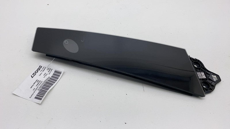 110043700E 2017-2023 Tesla Model 3 Left B-Pillar Applique Glass Trim Molding w/ Camera LH
